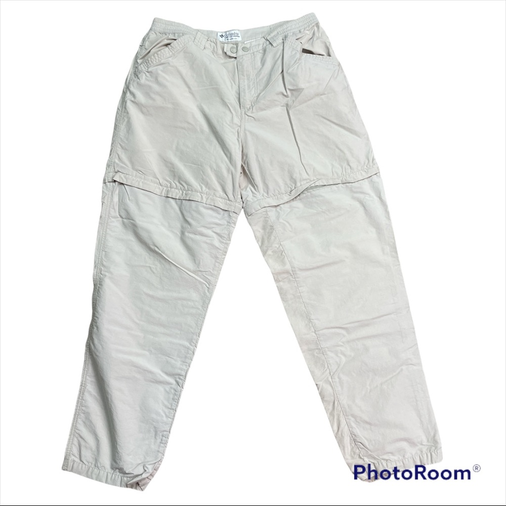 Columbia Sportswear Convertible Pants Womens Large Hiking Pant (E6)